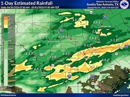 Austin-area rainfall totals show where storms hit hardest in Central Texas
