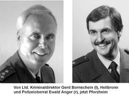 Von Ltd. Kriminaldirektor Gerd Bornschein, Heilbronn und Polizeioberrat ...