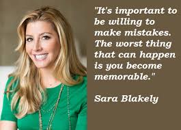 Sara Blakely Quotes. QuotesGram via Relatably.com