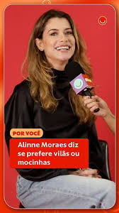 Por Você: Alinne Moraes diz se prefere vilãs ou mocinhas