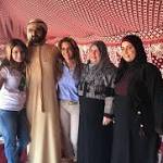 أسرة الطيار الكساسبة بضيافة الأميرة