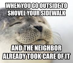 Image result for snowblower memes
