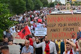 Protests Continue in Tirana as Hundreds Demand Prime Minister’s Resignation