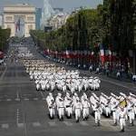 French Military Parades Bastille Day,