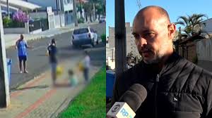 Testemunha se emociona ao lembrar de menina sendo chutada por pai no Paraná: 'O que vai ser da vida dessa criança?'