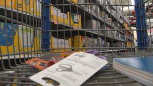 Online shopping, bulk buying cut into school supply shopping in-person