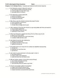 To Kill a Mockingbird&quot; Check Questions w/Key, Chapters 1-31 - PDF ... via Relatably.com