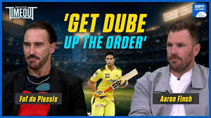 Du Plessis: Around 12 overs is Dube's Miller-time