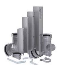 3/4 inch Astral rain Way HALF ROUND PVC PIPES, 12 m at best ...