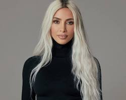 Image of Kim Kardashian in a powerful business setting