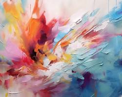 Image of AI art with a handdrawn, oil painting style