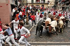 Image result for the running of the bulls spain