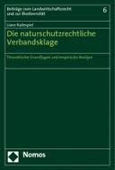 Die naturschutzrechtliche Verbandsklage, Liane Radespiel, ISBN ...