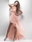 Robe courte et longue derriere