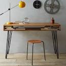 Bureau bois massif credit