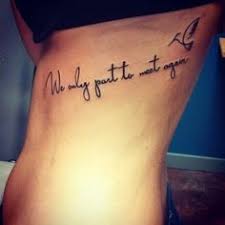 Memorial Tattoo Quotes on Pinterest | Unique Tattoos Quotes, Rip ... via Relatably.com