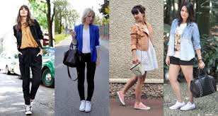 Resultado de imagem para LOOK COM tenis branco feminino