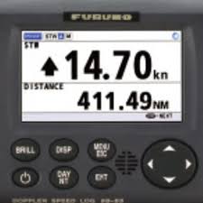Boat speed log - DS-85 - Furuno - for ships / digital ...