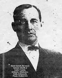 ... Sheriff Buck Garrett ... - BuckGarrett1916