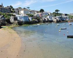 Polruan beach Cornwall