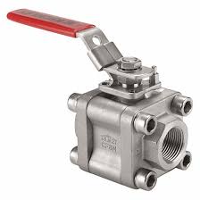KECKLEY, 1/2 in, 316 Stainless Steel, Manual Two-Way Ball ...