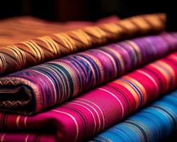 Image of Cambodian artisans embroidering intricate designs