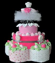 Image result for how to make diaper cake