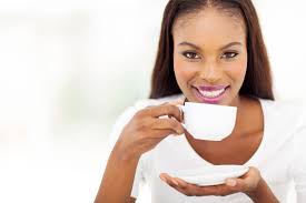 Image result for woman drinking coffee