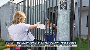 Nota Paraná busca ganhadores de prêmios acumulados em Foz do Iguaçu