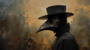 Black Death Illustration