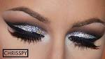 Eye makeup glitter