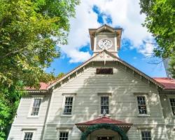 北海道 札幌市時計台の画像