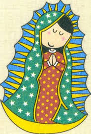 Resultado de imagen para virgen de guadalupe caricatura