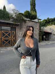 Antrasit İkili Büstiyer Hırka Takım | Meka Butik