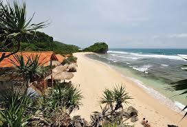 Image result for pantai indrayanti