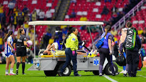 América confirma grave lesión de Karen Luna; será operada por ruptura de ligamento cruzado