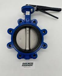 6" Butterfly Valve with Stainless Steel Disc and Handle