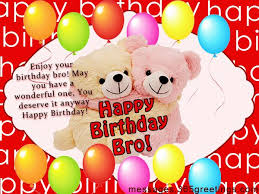 Birthday Wishes for Brother Messages, Greetings and Wishes ... via Relatably.com