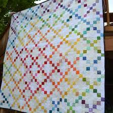 Résultat de recherche d'images pour "scrappy irish chain quilt pattern"