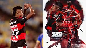 Bruno Henrique completa 350 jogos e se declara ao Flamengo