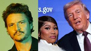 Pedro Pascal chama Nicki Minaj de ‘perdedora’ em tweet após apoio a Trump