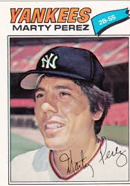 During spring training of 1977, Whitfield was traded to the Giants for Marty Perez (known on this blog as the Latin Davy Jones)… 1977 OPC Marty Perez - 1977-opc-marty-perez