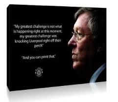 Sir Alex Ferguson LARGE 30&quot; X 20&quot; Manchester United Quote Framed ... via Relatably.com