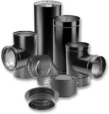 Amazon.com: DuraVent DuraBlack Stovepipe 6" Diameter 12 ...