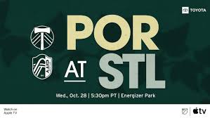 Matchday | Timbers, St. Louis CITY play Wednesday night at Energizer Park