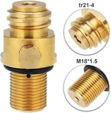 M18 1.5 Thread Replacement Valve CO2 Tank ... - Amazon.com