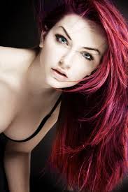Model with Hair colour