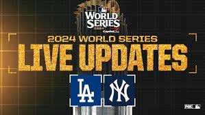 2024 World Series Game 1 live updates, score: Pregame scene at Dodger 
Stadium