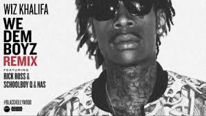 dodano: 2014-07-04 13:00 przez: Michał Zdrojewski (komentarze: 0). Singiel &quot;We Dem Boyz&quot; z nadchodzącego albumu Wiza pt. &quot;Blacc Hollywood&quot; jest bardzo ... - wizkhalifa_wedemboyzremix