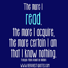 The more I read, the more I acquire (reading quote ... via Relatably.com